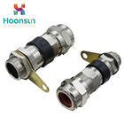 Keandalan / Safety Explosion Proof Cable Gland Dengan Nickel Plated Brass