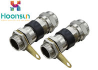 Nikel Disepuh Kuningan BDM Explosion Proof Cable Gland, GRP Metal Cable Gland