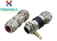 Nikel Disepuh Kuningan BDM Explosion Proof Cable Gland, GRP Metal Cable Gland