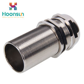 Nikel Disepuh M63 Waterproof Cable Gland Brass Multiple Entry Silicone