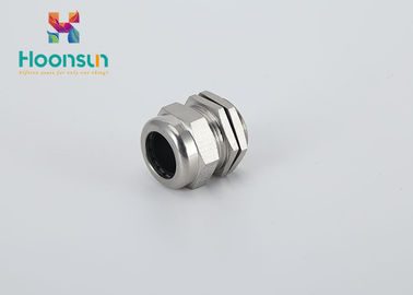 M8 - M120 Metal Cable Gland Resist Salt Nikel Disepuh Brass Dengan Rubber Seal