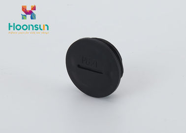 PG21 Tahan Air IP54 Nlyon UL94 - V2 Kabel Gland Plug Dalam Warna Hitam