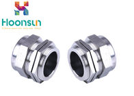 Resist Salt PG13.5 Stainless Steel Cable Gland Dengan Silicone Rubber Hermetic Seal