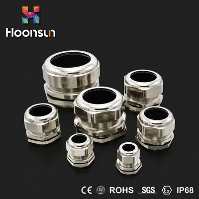 25MM Perisai Musim Semi Energi Surya EMC Cable Gland IP68 Thread