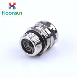 EMC Metal Nickel Plated Brass Cable Gland 18MM 25mm Untuk Perlindungan Kabel