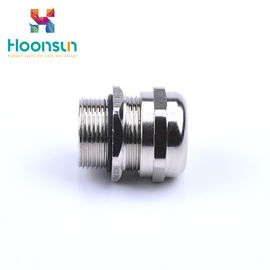 EMC Metal Nickel Plated Brass Cable Gland 18MM 25mm Untuk Perlindungan Kabel