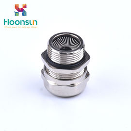 EMC Metal Nickel Plated Brass Cable Gland 18MM 25mm Untuk Perlindungan Kabel