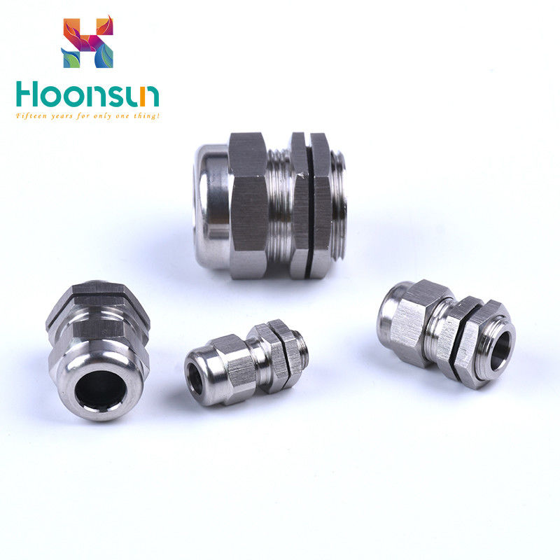 IP68 PA66 Claw Stainless Steel Cable Gland NPT Threads Anti Alkali