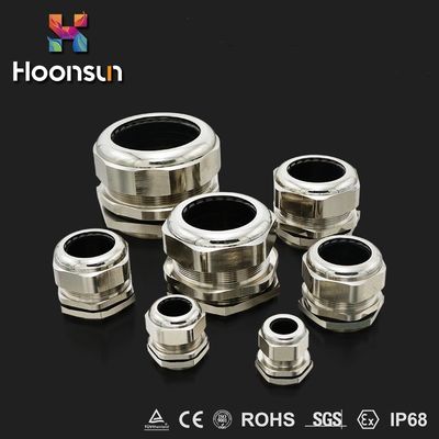 25MM Perisai Musim Semi Energi Surya EMC Cable Gland IP68 Thread
